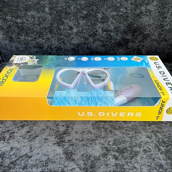 NIB U.S. Divers Junior’s Mask And Snorkel - Picture 8 of 11